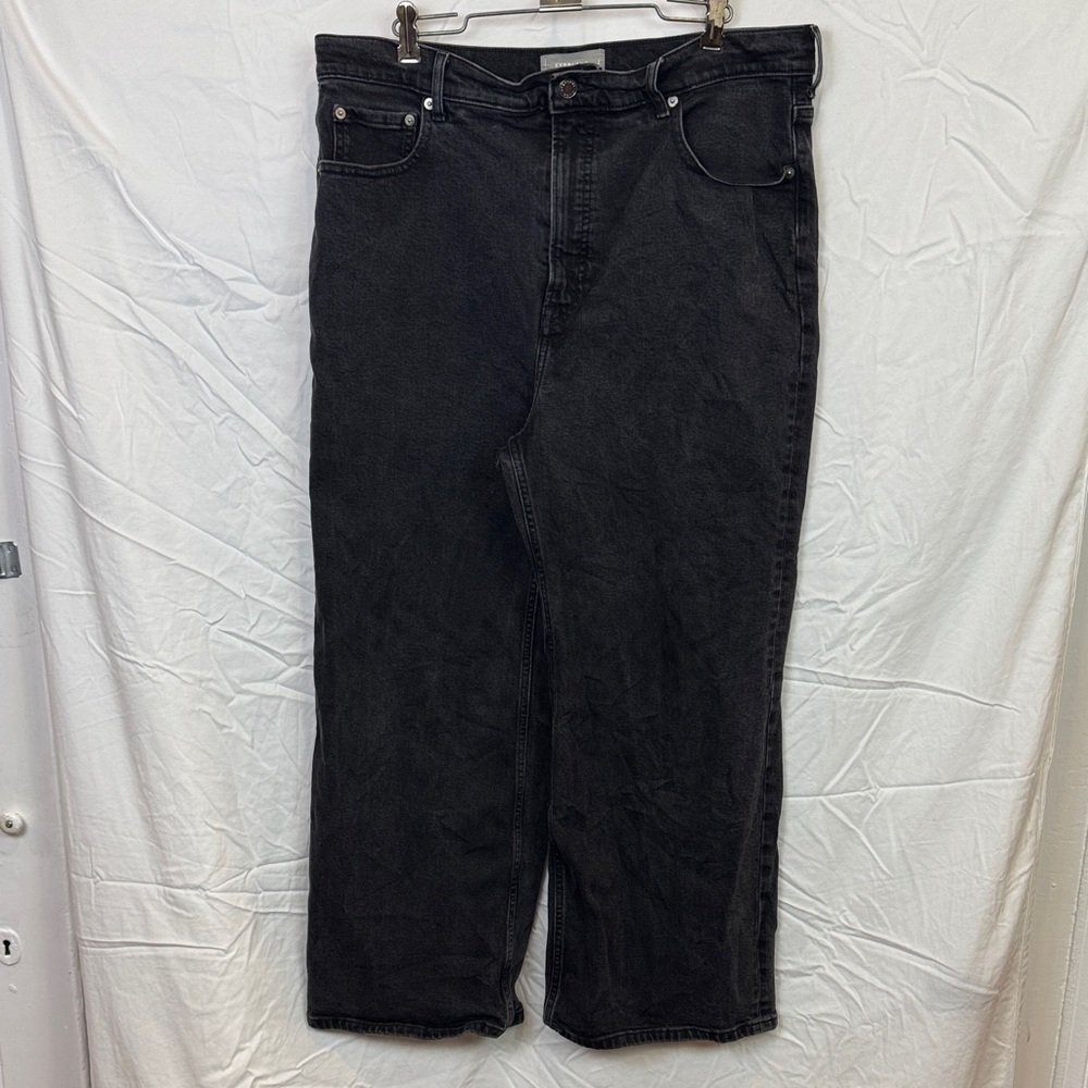 Everlane the way high sailor jean cropped women’s denim jeans size 33